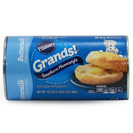 BISCUITS UNBKD BUTTERMILK GRANDS TUBE by PILLSBURY (2 MIN)