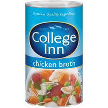 Load image into Gallery viewer, COLLEGE INN CHICKEN BROTH 12/48oz
