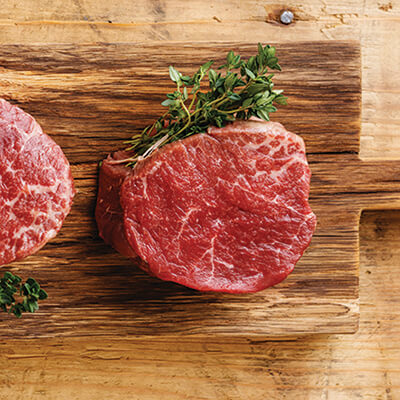 BEEF FILET MIGNON (Beef Tenderloin) 8oz CENTER CUT ONLY (2pc min)